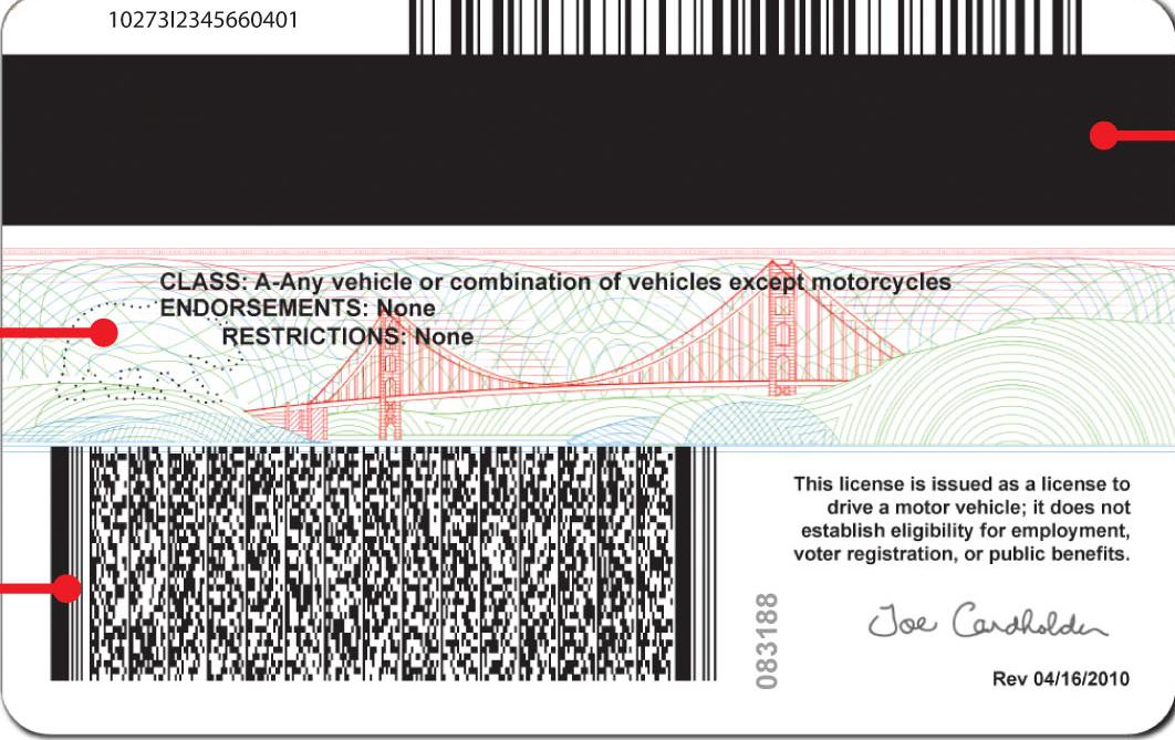 texas drivers license barcode generator